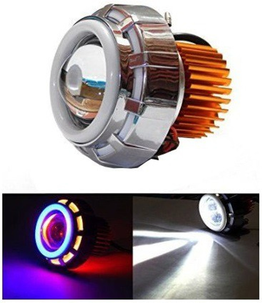 Typhon Led Projector With Devil Eye Red Blue For All Bikes