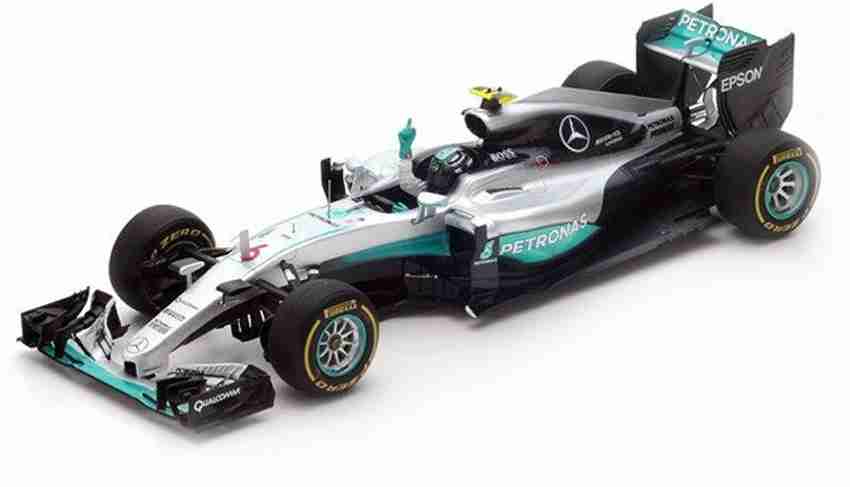 Bburago 2016 Mercedes F1 W07 Hybrid Diecast Model F1 Car Scale 1