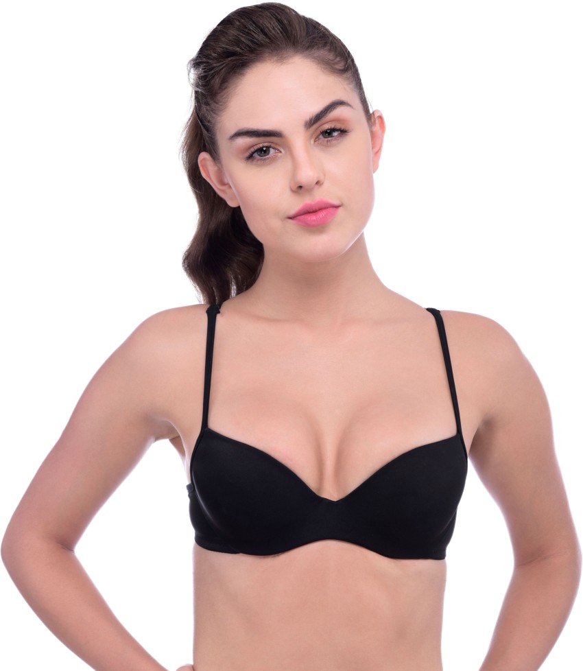 Piftif Women Bralette Non Padded Bra - Buy WHITE BLUE PINK Piftif Women  Bralette Non Padded Bra Online at Best Prices in India