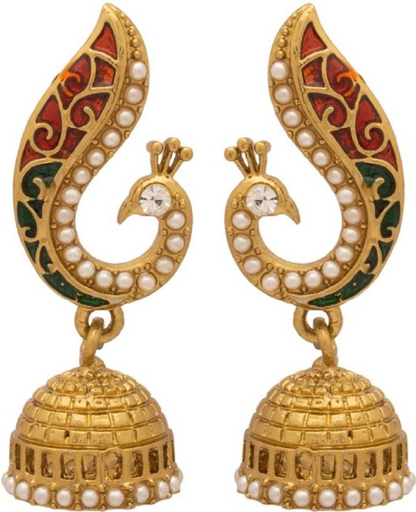 Earrings gold designs on sale 2019 with price