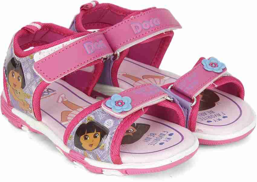 DORA Girls Velcro Sports Sandals Price in India Buy DORA Girls