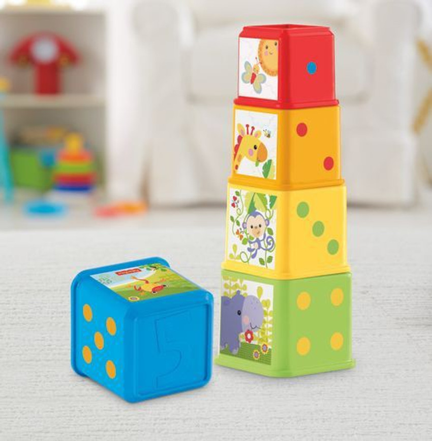 FISHER PRICE Stack and Explore Blocks Stack and Explore Blocks