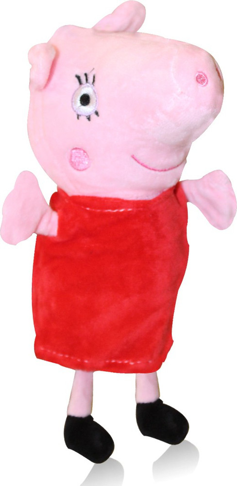 Peppa pig 20in talking plush red dress shop