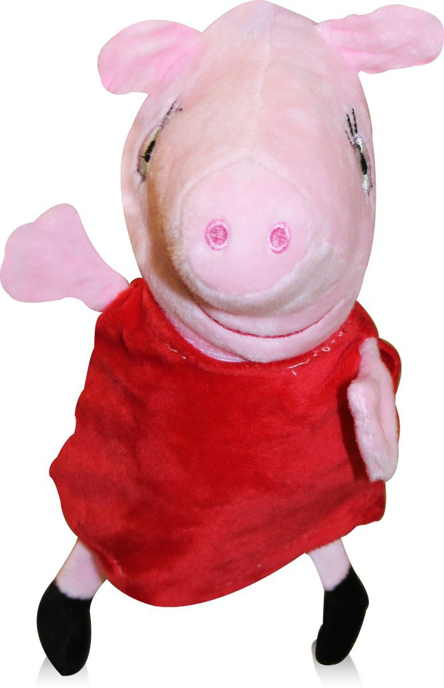 Peppa pig 20in deals talking plush red dress