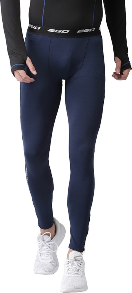 Buy 2GO Solid Men Blue Tights Online at Best Prices in India