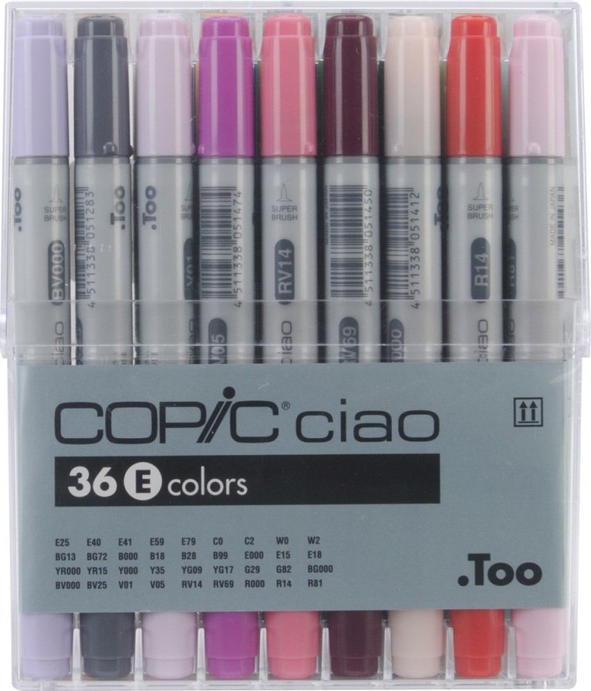 Copic Ciao Marker 36 Color Set E