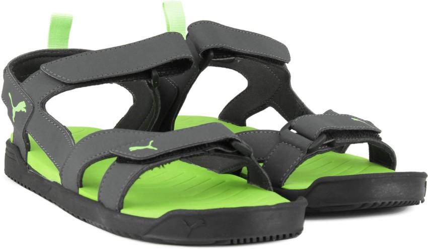 PUMA Prime Men Black Green Sandals Buy Asphalt Puma Black Green