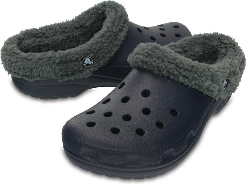 Mens sales fluffy crocs