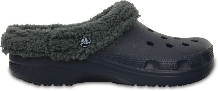Fur lined crocs on sale clearance