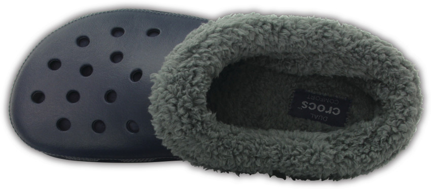 Fur crocs men store