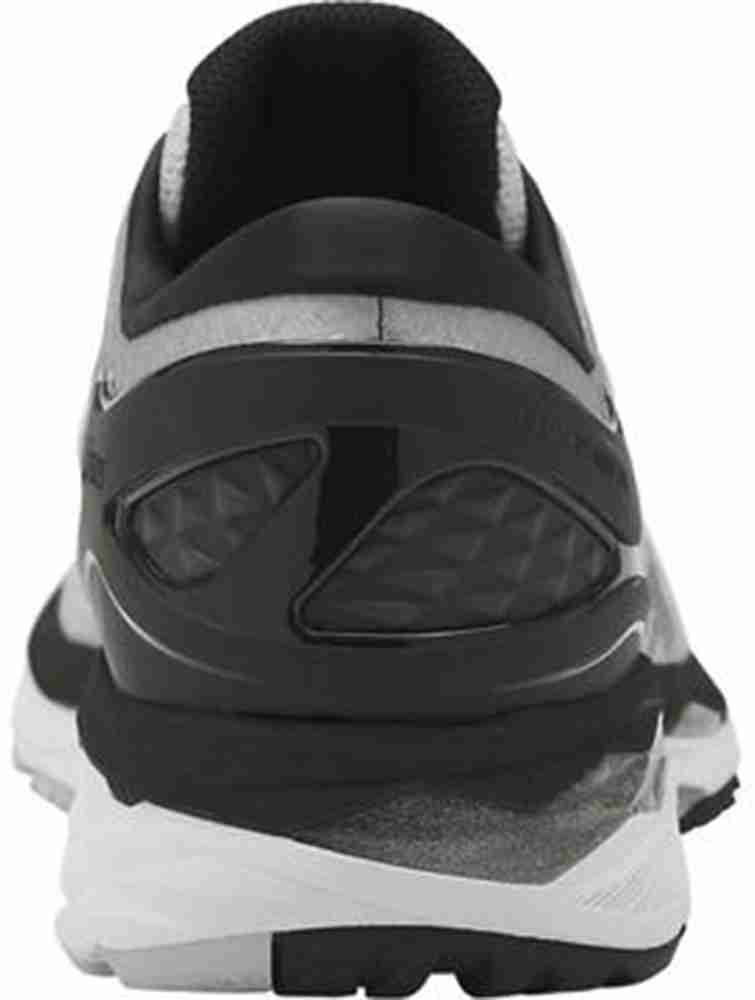 Asics gel-kayano 24 silver/black/mid grey hot sale