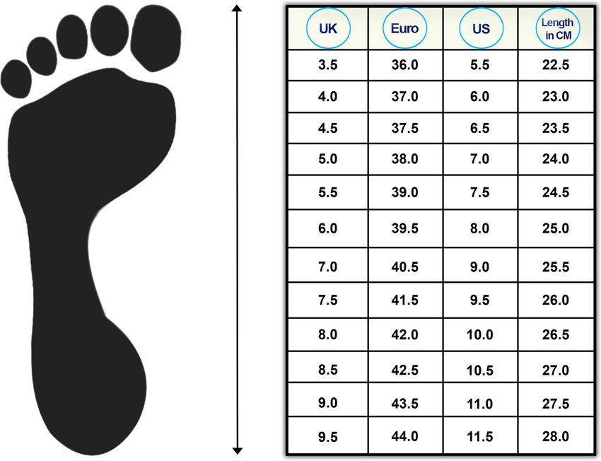 Asics gel best sale rocket size chart