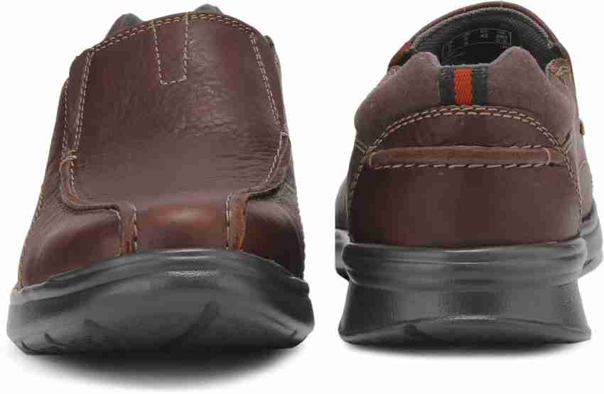 Clarks cotrell step brown best sale