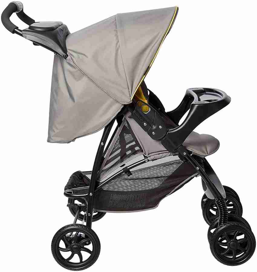 GRACO Travel System Mirage Parent Yellow Grey Stroller Pram Pad