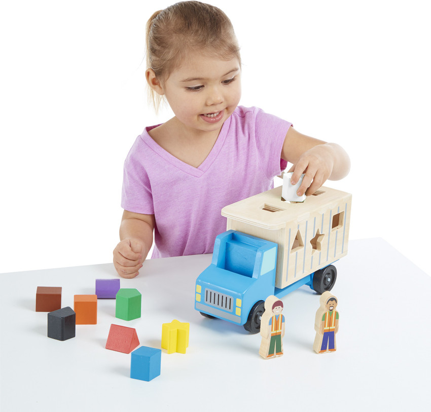 Melissa and doug shape sorting dump truck new arrivals