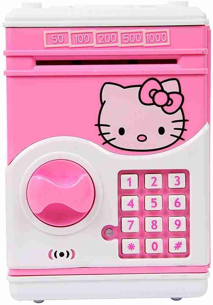 Trend Setter Hello Kitty characters Money Safe Password Coin Piggy