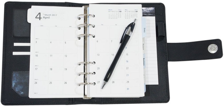 high-level A5 notebook agenda organizer planner for business
