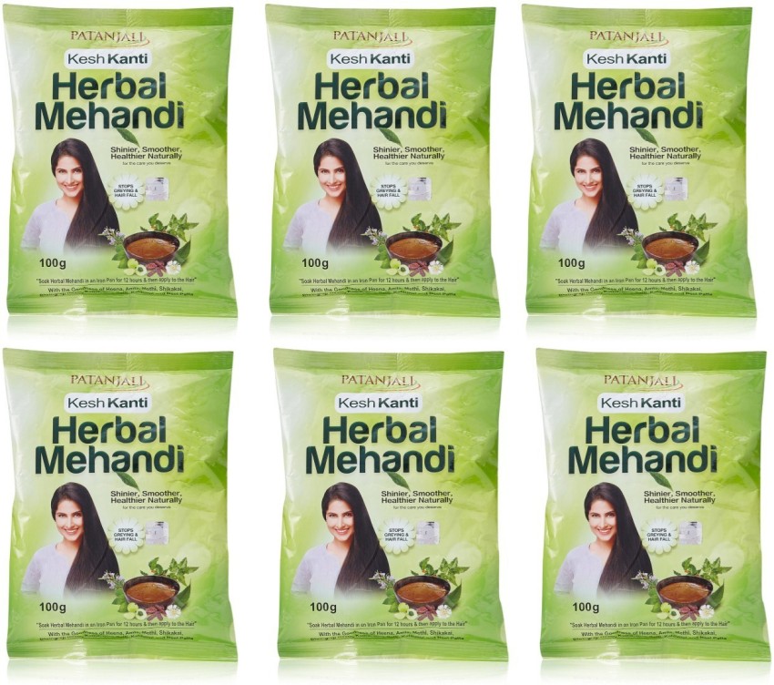Khadi Herbal Pure Organic Black Color Kali Mehndi 75g - Pack of 4