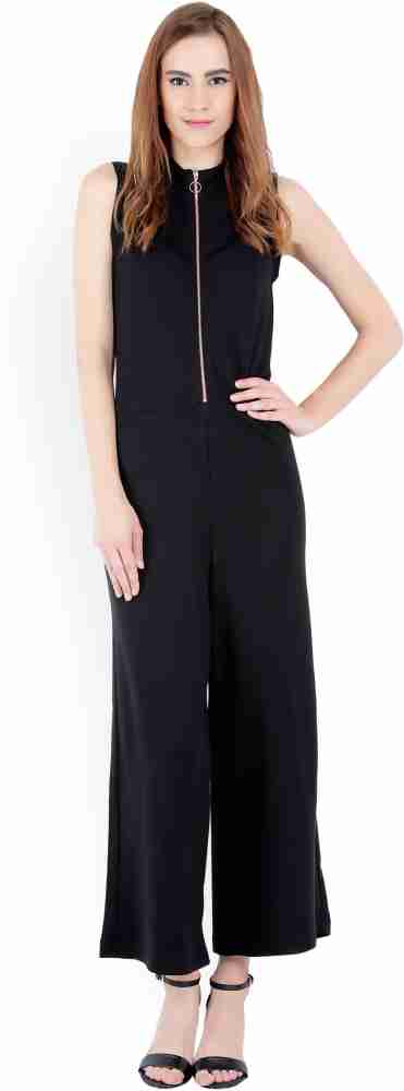 LC WaIKIKI Solid Women Jumpsuit Buy NEW BLACK LC WaIKIKI Solid Women Jumpsuit Online at Best Prices in India Flipkart