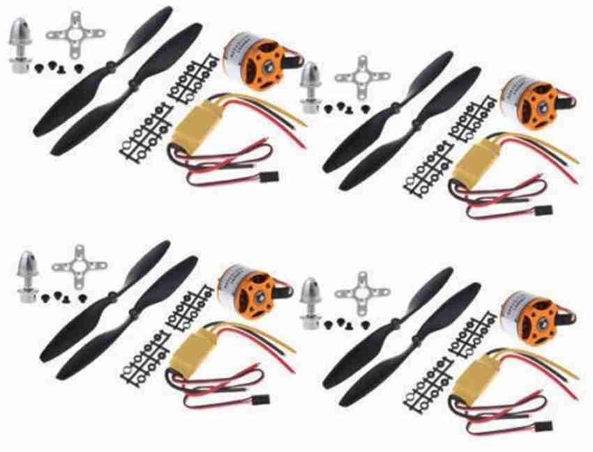 Robodo 4 x Brushless Motor 4 x 30A ESC 4 Propeller Combo Kit