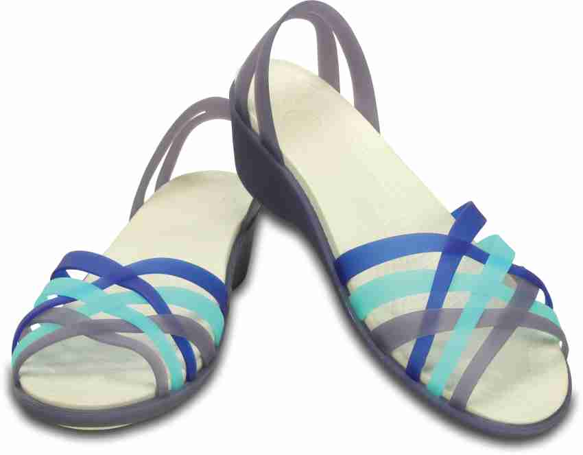 CROCS Huarache Mini Wedge Women Women Wedges Buy Nautical Navy Aqua Color CROCS Huarache Mini Wedge Women Women Wedges Online at Best Price Shop Online for Footwears in India Flipkart