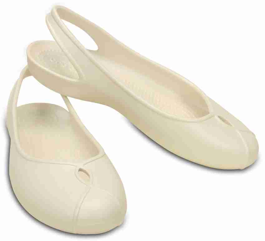 CROCS Olivia II Flat W Women Flats Buy Oyster Color CROCS Olivia II Flat W Women Flats Online at Best Price Shop Online for Footwears in India Flipkart