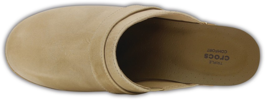 Crocs suede online clogs