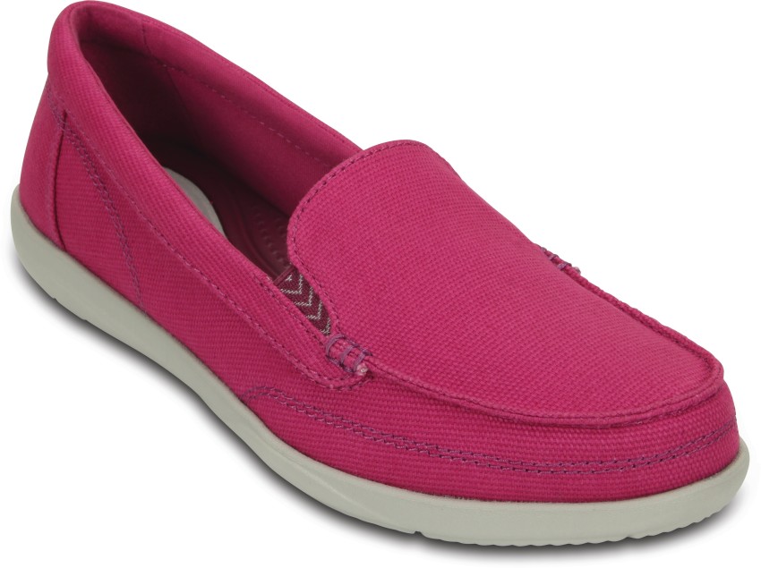 CROCS Walu II Canvas Loafer W Canvas Shoes For Women Buy Berry