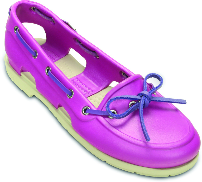 Crocs beach line boat shoe top womens