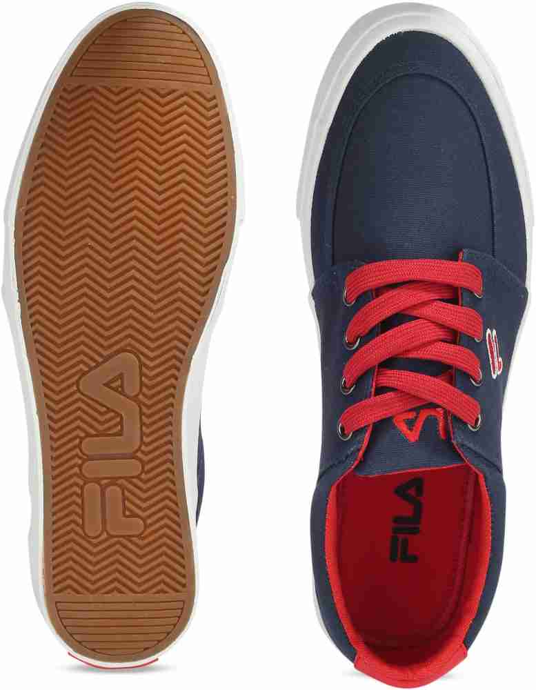 FILA GARSON Canvas Shoes For Men Buy Navy Color FILA GARSON Canvas Shoes For Men Online at Best Price Shop Online for Footwears in India Flipkart