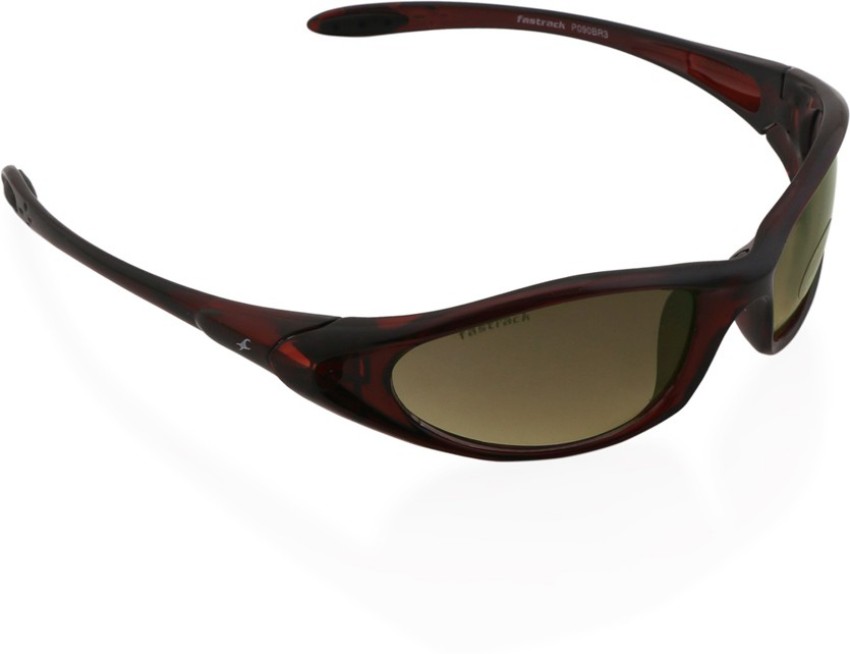 Buy Fastrack Brown Sports Sunglasses for Men online