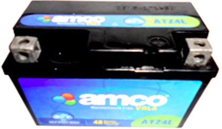 Buy amco ATZ4L 3 Ah Battery for Bike online at Flipkart