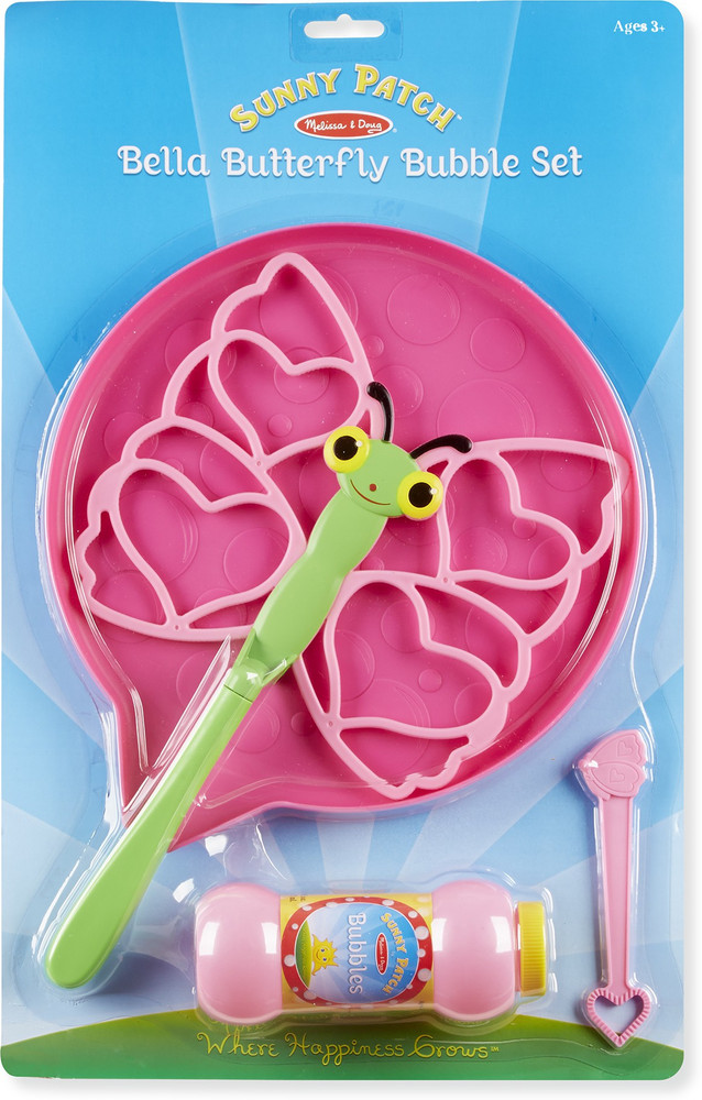 MELISSA DOUG Bella Butterfly Bubble Set Toy Bubble Maker Price