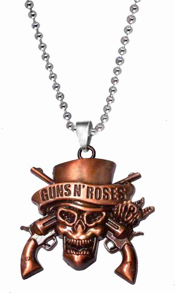 Guns and hot sale roses necklace