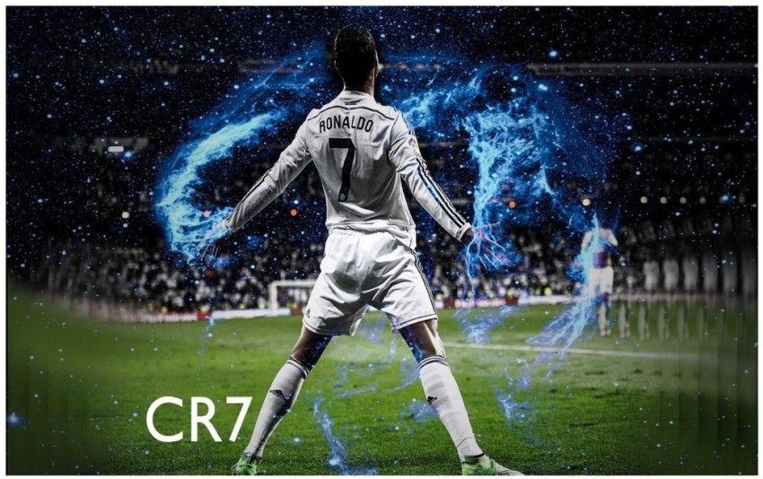 Cristiano Ronaldo Poster for room Paper Print - Sports, Quotes