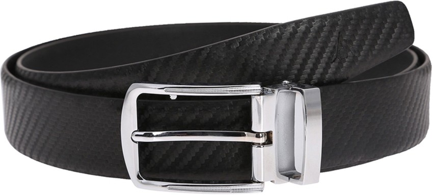 Alvaro Castagnino Men's Black Color Leather Belt