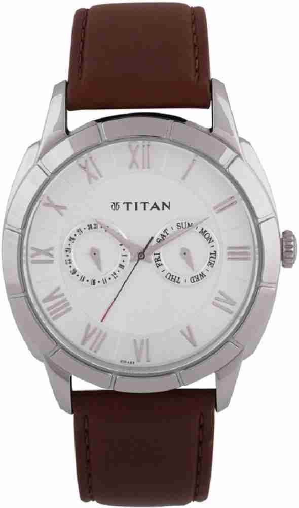 Titan watch hotsell leather straps price