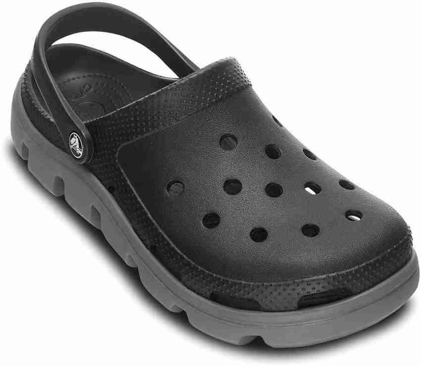 CROCS Duet Sport Men Black Clogs Buy black charcoing gray Color