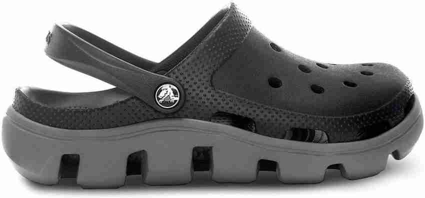 CROCS Duet Sport Men Black Clogs Buy black charcoing gray Color