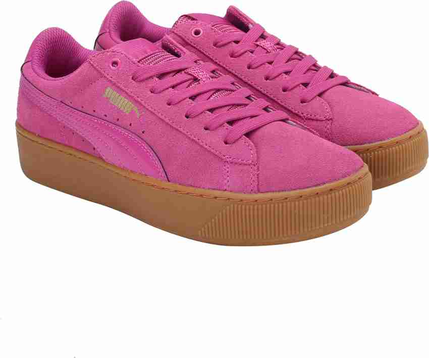 PUMA Vikky Platform Casual Shoes For Women Buy Rose Violet Rose Violet Color PUMA Vikky Platform Casual Shoes For Women Online at Best Price Shop Online for Footwears in India