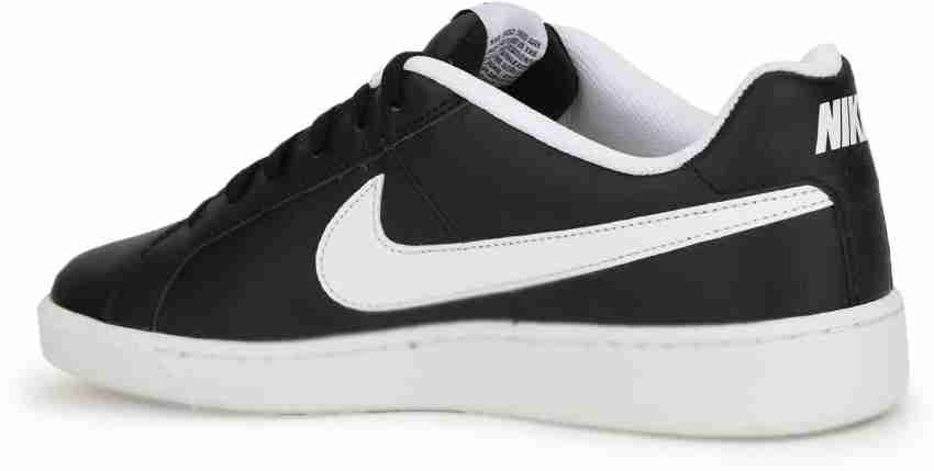 NIKE Court Royale Sneakers For Men Buy BLACK WHITE NOIR BLANC Color NIKE Court Royale Sneakers For Men Online at Best Price Shop Online for Footwears in India Flipkart