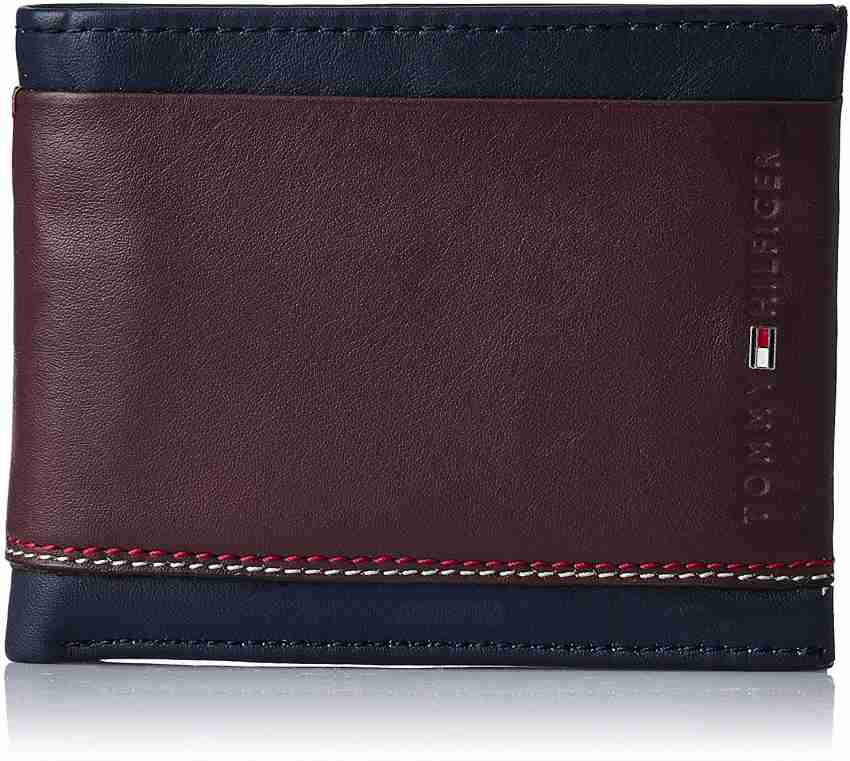 Tommy hilfiger deals genuine leather wallet