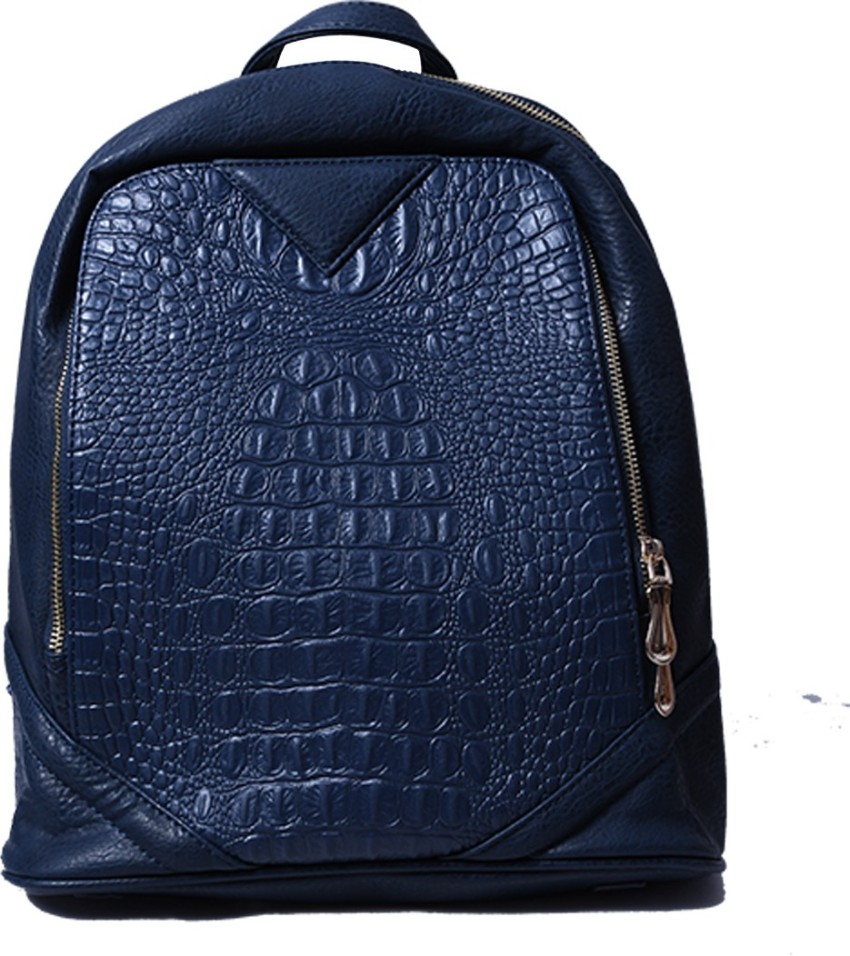 mcm blue backpack men