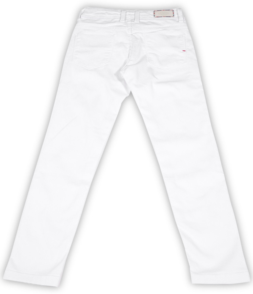 Lee cooper white jeans sales