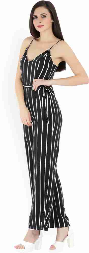 Black and white online jumpsuit forever 21