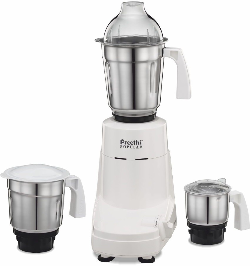 Preethi Popular 750 W Mixer Grinder Price in India Buy Preethi Popular 750 W Mixer Grinder Online at Flipkart