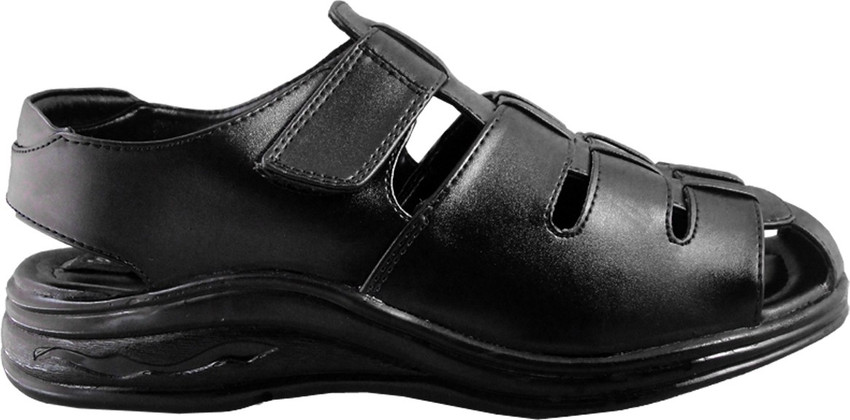 action Synergy PU101 Men Black Sandals Buy action Synergy PU101