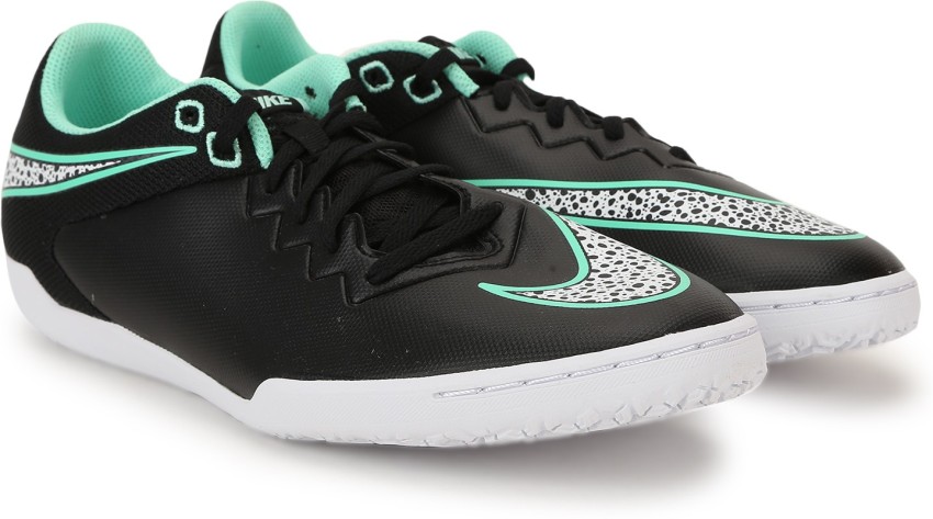 NIKE HYPERVENOMX PRO IC Football Shoes For Men Buy BLACK WHITE GREEN GLOW GRN GLW Color NIKE HYPERVENOMX PRO IC Football Shoes For Men Online at Best Price Shop Online for Footwears in