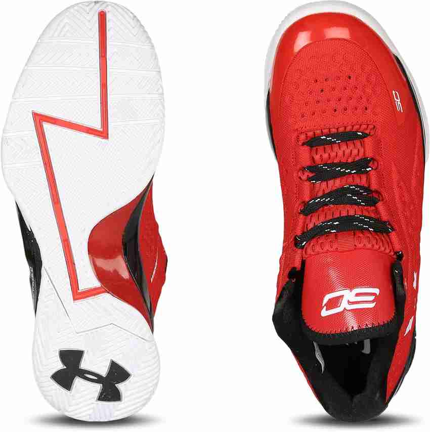 Under armour curry sales 1 men red