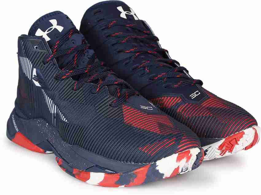 UNDER ARMOUR UA CURRY 2.5 Basketball Shoes For Men Buy BLUE WHITE Color UNDER ARMOUR UA CURRY 2.5 Basketball Shoes For Men Online at Best Price Shop Online for Footwears in